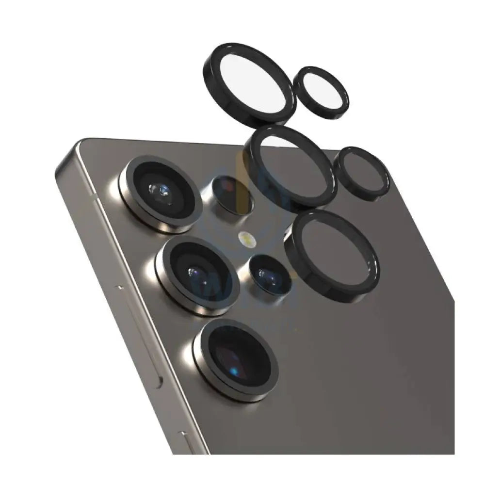 MOSSILY Camera Lens Protector - Samsung Galaxy S25 Ultra / Black Accessories > Mobiles & Tablets > Mobiles > Camera