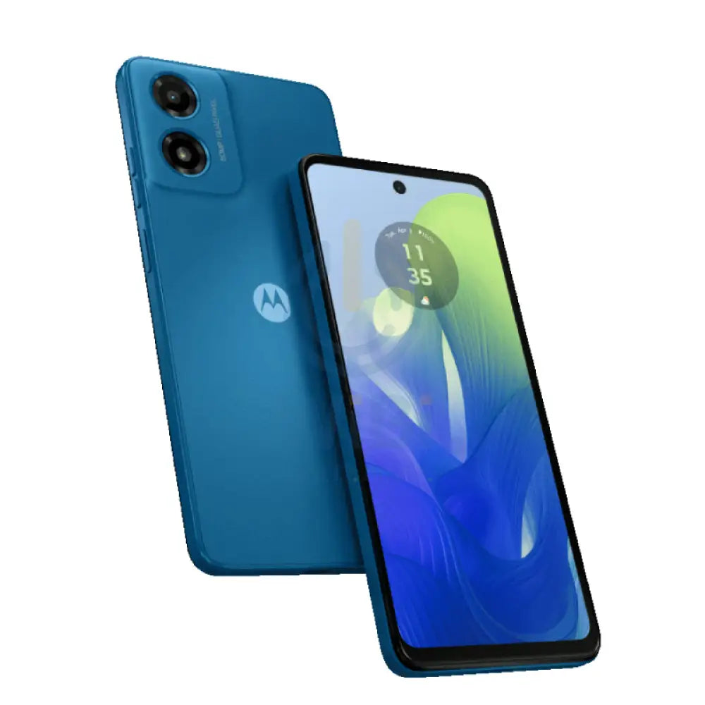 Samsung Galaxy A06 - 4GB RAM / 64GB / 6.7’’ / 4G / Light Blue + Motorola G04S - 4GB / 64GB / 6.6’’ HD + / 4G / Satin