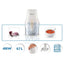 Moulinex HR1393/01 - 450 Watts / 0.7 Liter / Daily Collection Chopper Accessories > Smart Devices