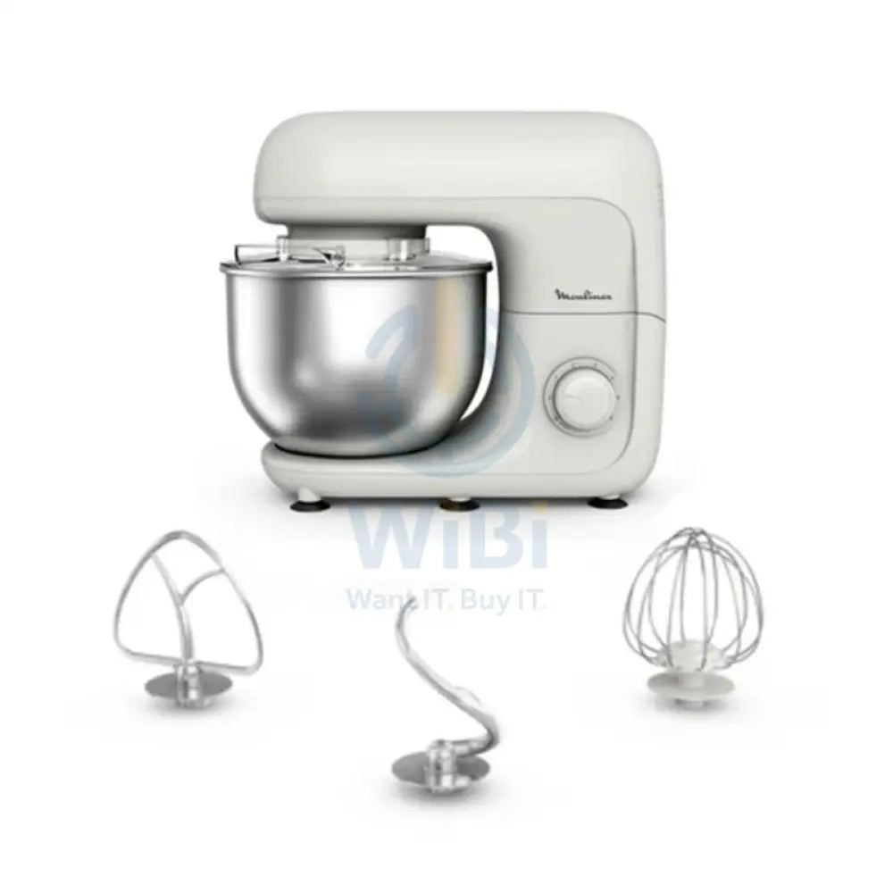 Moulinex QA160127 Kitchen Machine - 800 Watts / 4.8L Steel Bowl Accessories > Smart Devices