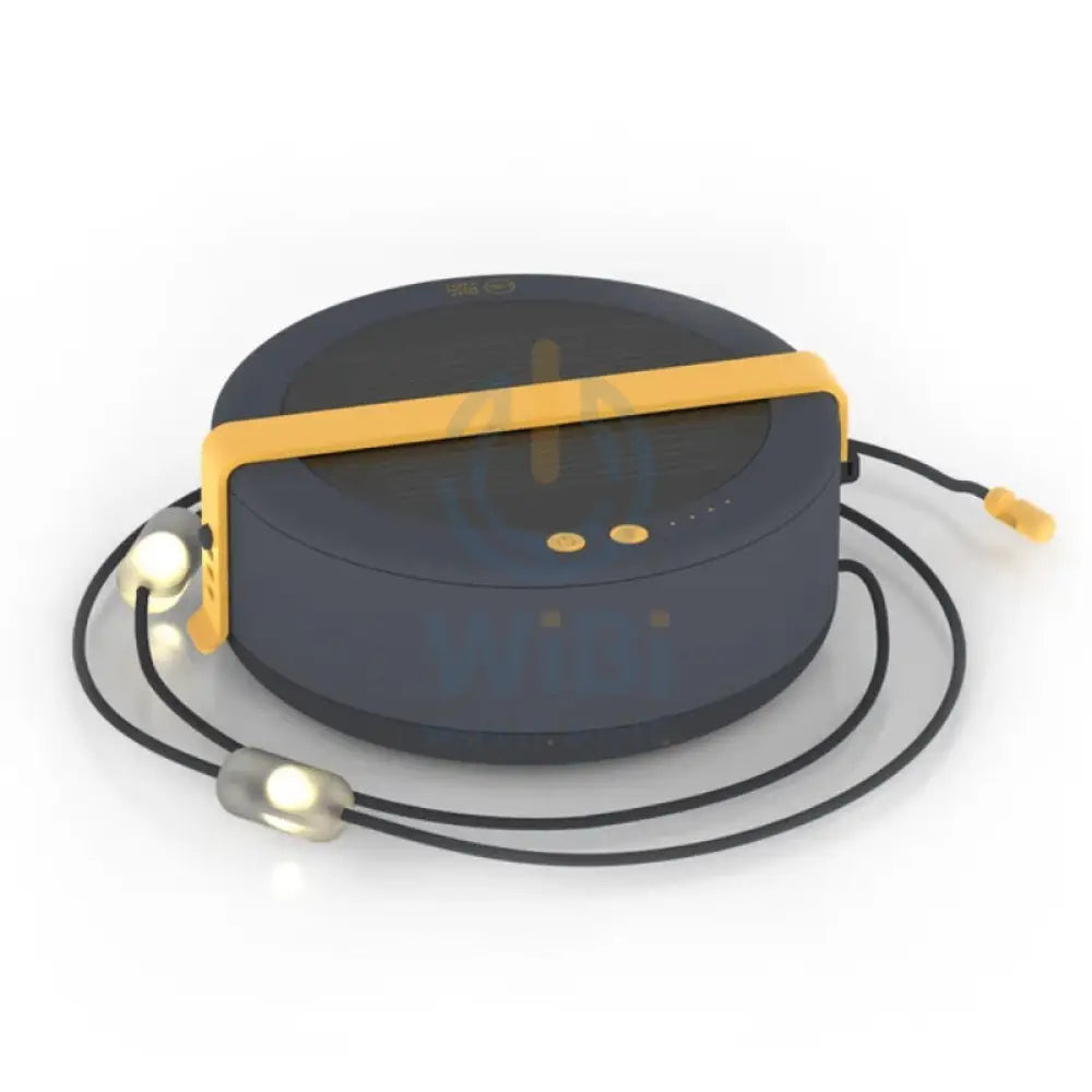 MPOWERD Luci Warm White 44’’ Solar String Lights with Detachable Power Hub - Black Outdoor & Travel
