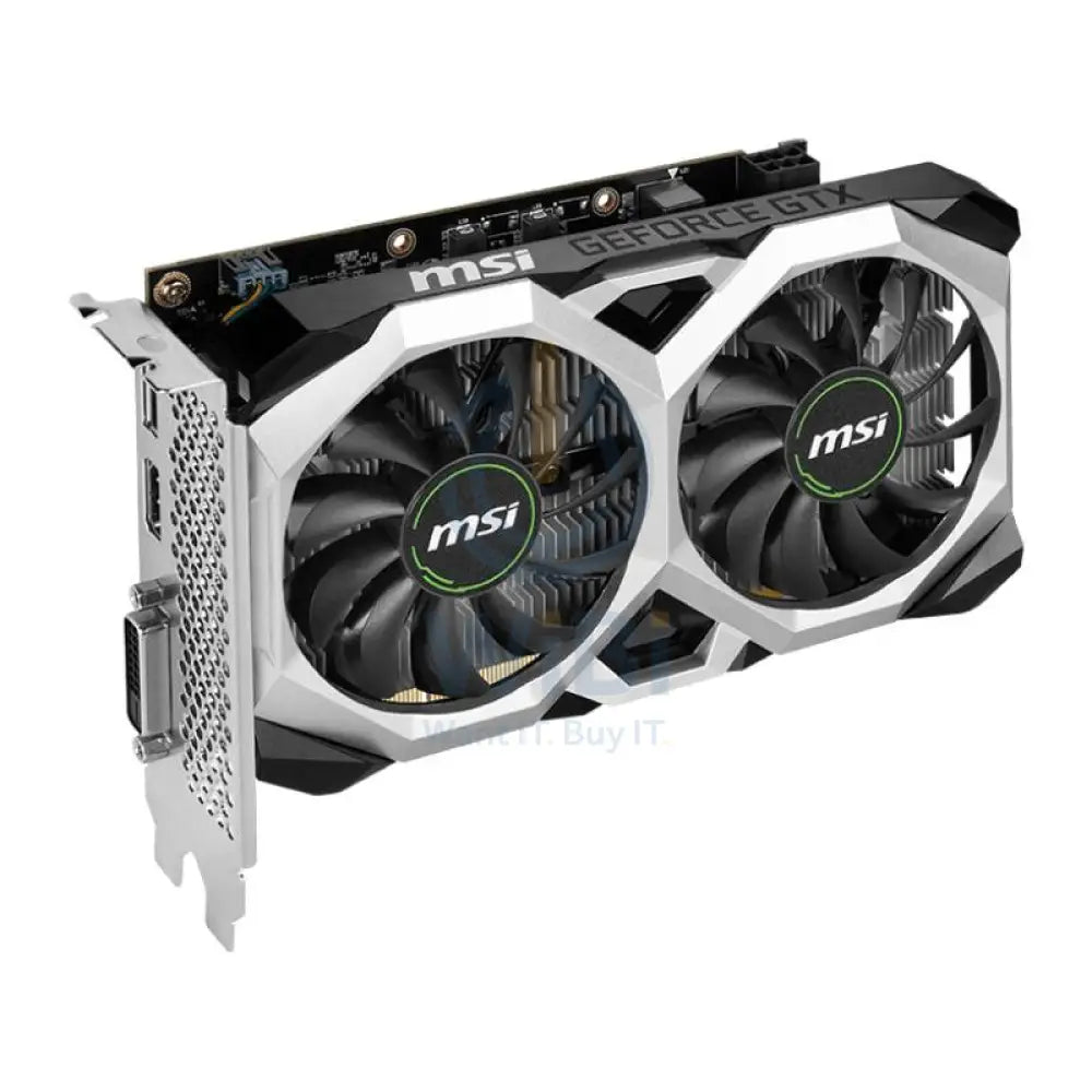 MSI GeForce GTX 1650 D6 VENTUS XS Graphics Card - 4GB / GDDR6 / 128-bit / PCI 3.0 / HDMI 2.0 / DisplayPort 1.4