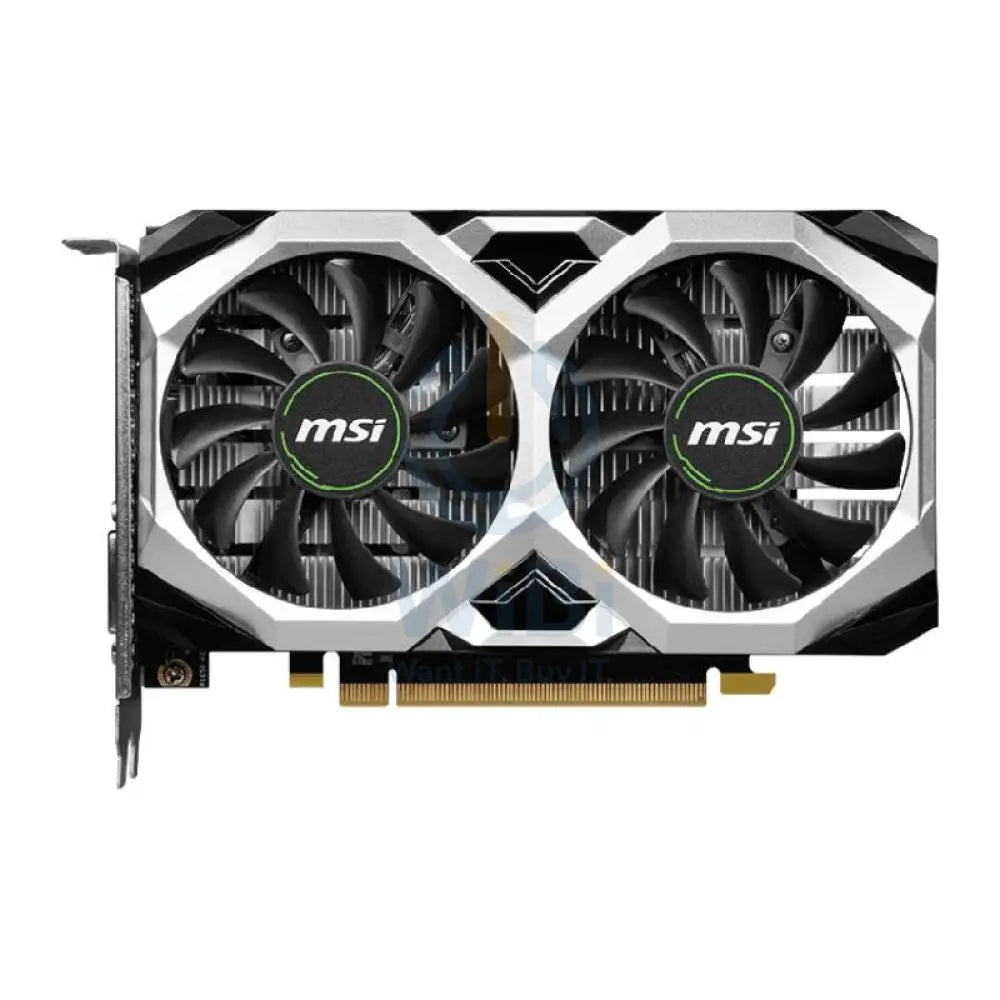 MSI GeForce GTX 1650 D6 VENTUS XS Graphics Card - 4GB / GDDR6 / 128-bit / PCI 3.0 / HDMI 2.0 / DisplayPort 1.4