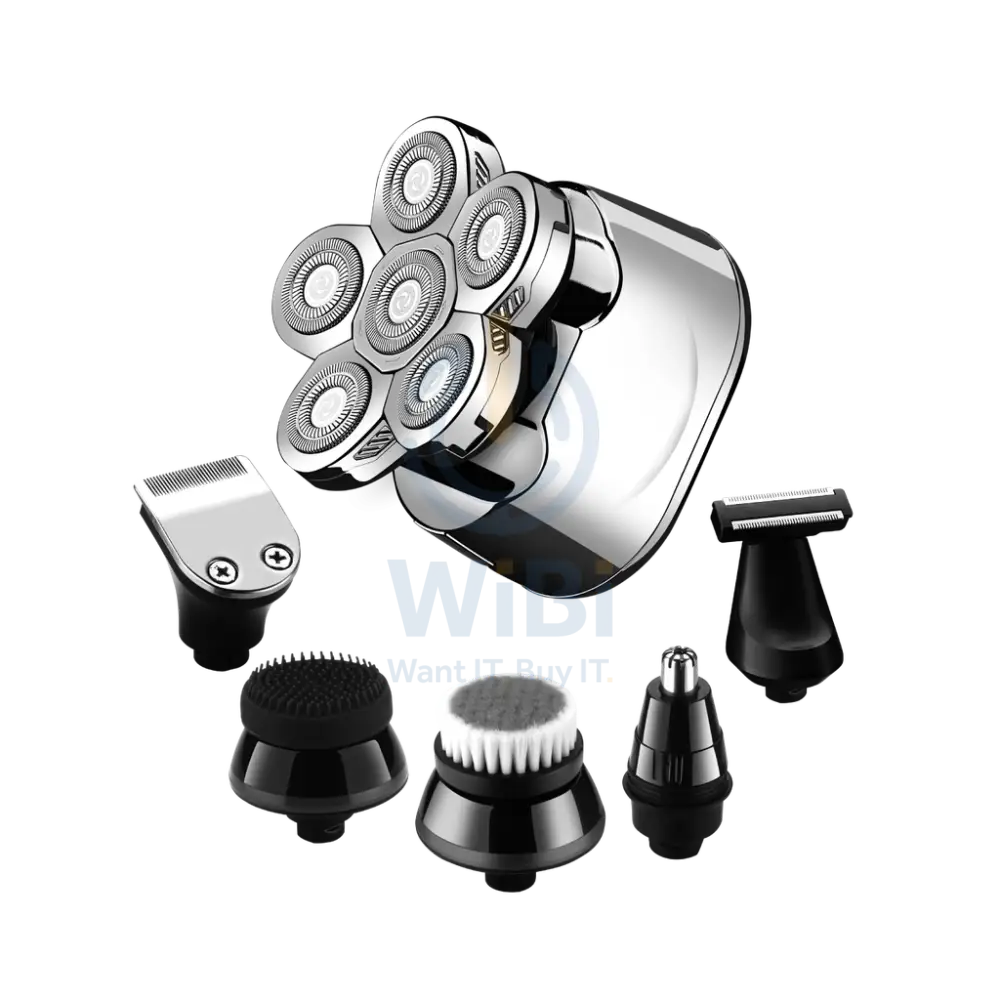 Multi-Function Head Shaver Quick Clean Comfortable Shave - Silver Accessories > Other Accessories
