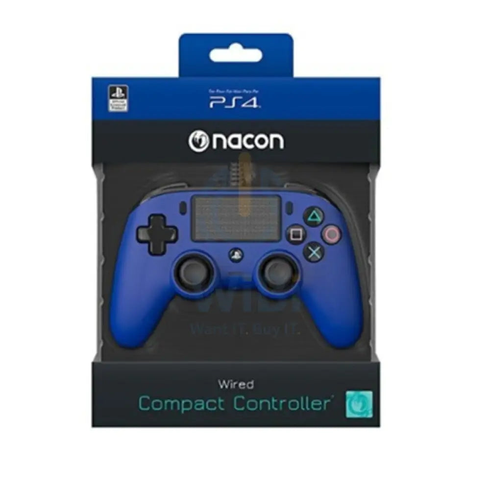 Nacon PS4 CONTROLLER Compact NACON - Cristal Blue Accessories > Gaming Controllers > Gaming Zone