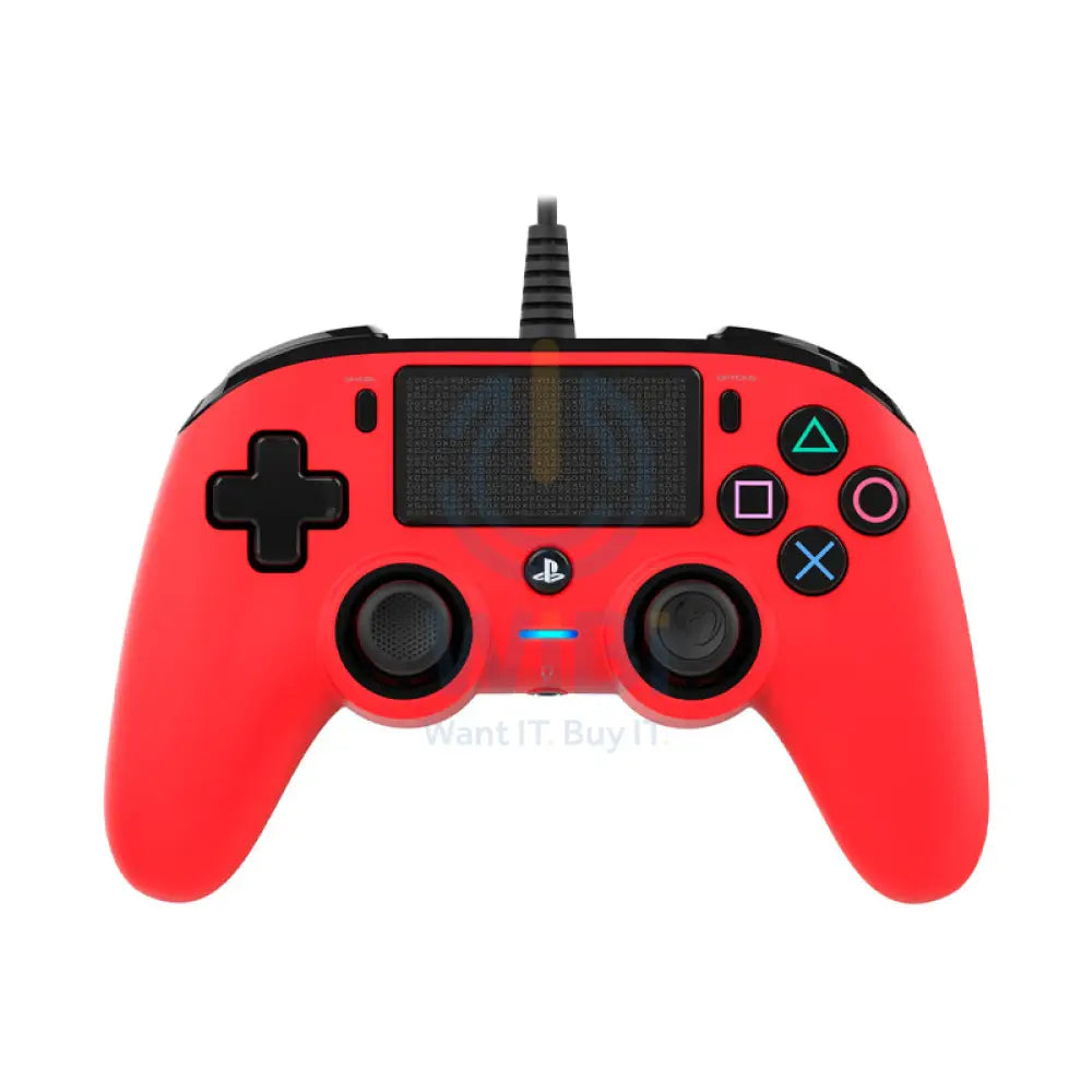 Nacon PS4 CONTROLLER Compact NACON - Red Accessories > Gaming Controllers > Gaming Zone