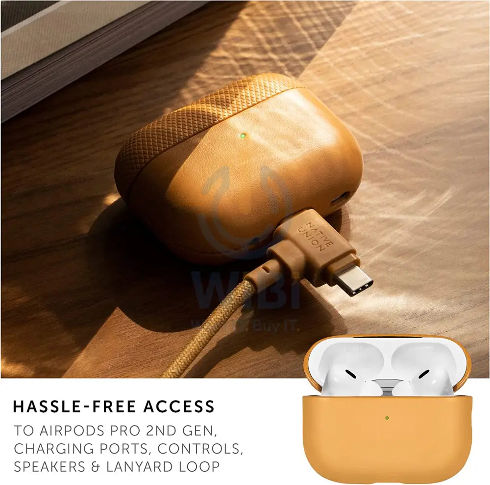 Native Union AirPods Pro 1&2 RE(Classic) Case - Kraft Accessories > Mobiles & Tablets