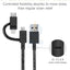 Native Union Belt Cable Universal 2M - Cosmos Black Accessories > Cables & Converters > Cables