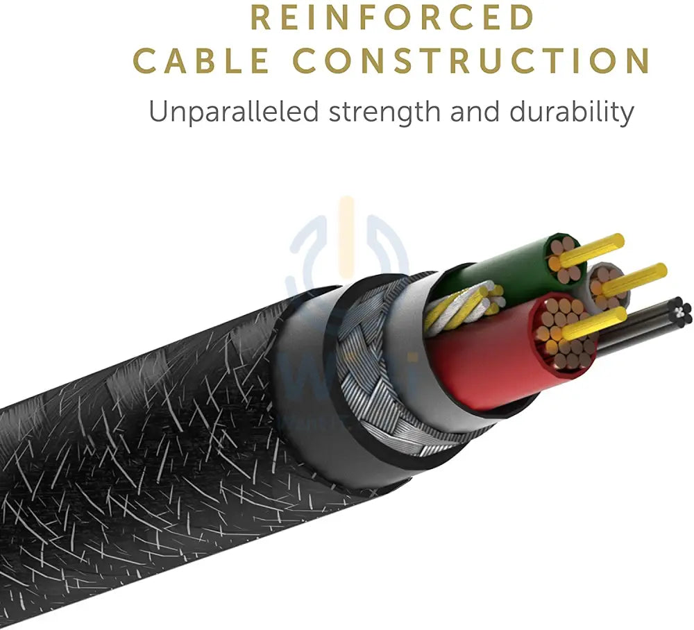Native Union Belt Cable Universal 2M - Cosmos Black Accessories > Cables & Converters > Cables