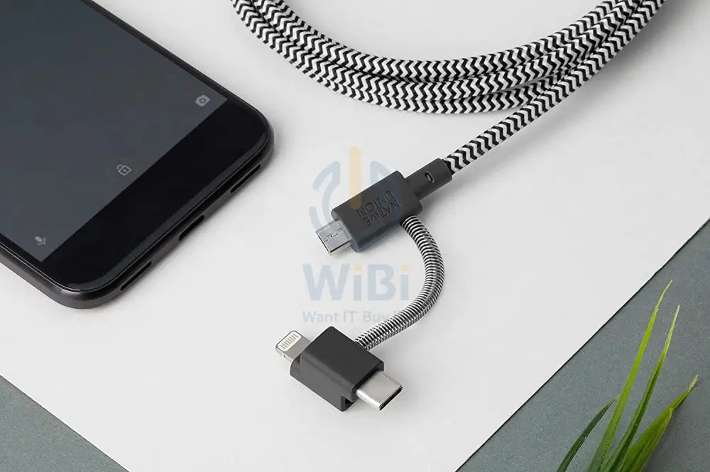 Native Union Belt Cable Universal 2M - Zebra Accessories > Cables & Converters > Cables