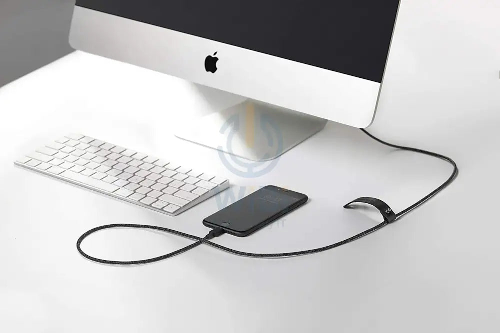 Native Union Belt Cable - USB A to Lightning 1.2M - Cosmos Black Accessories > Cables & Converters > Cables