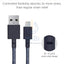 Native Union Belt Cable USB A to Lightning 1.2M - Indigo Accessories > Cables & Converters > Cables