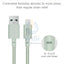 Native Union Belt Cable - USB A to Lightning 1.2M - Sage Accessories > Cables & Converters > Cables