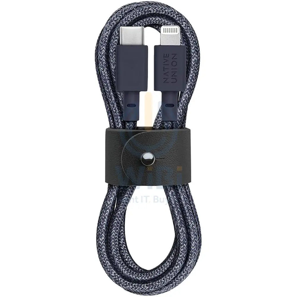 Native Union Belt Cable USB-C to Lightning 1.2M - Indigo Accessories > Cables & Converters > Cables