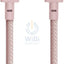Native Union Belt Cable USB-C to Lightning 1.2M - Rose Accessories > Cables & Converters > Cables
