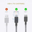 Native Union Belt Cable USB-C to Lightning 1.2M - Zebra Accessories > Cables & Converters > Cables