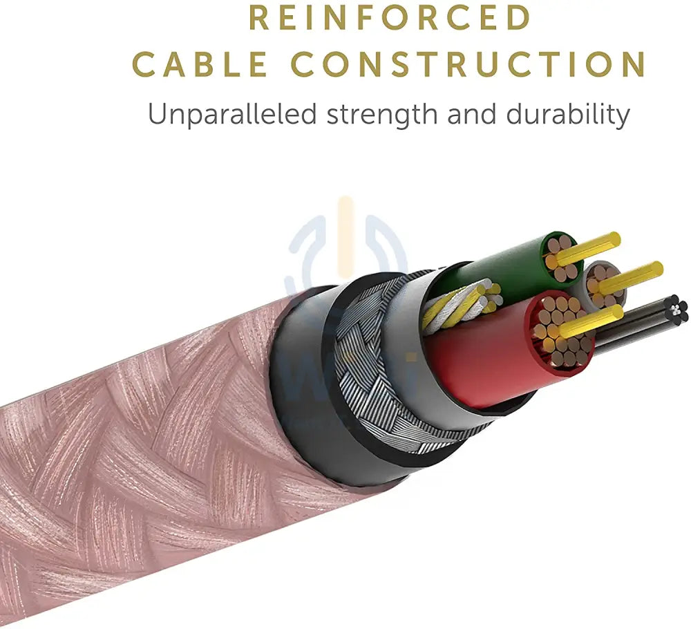 Native Union Belt Cable XL - USB A to Lightning 3M - Rose Accessories > Cables & Converters > Cables