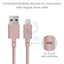 Native Union Belt Cable XL - USB A to Lightning 3M - Rose Accessories > Cables & Converters > Cables