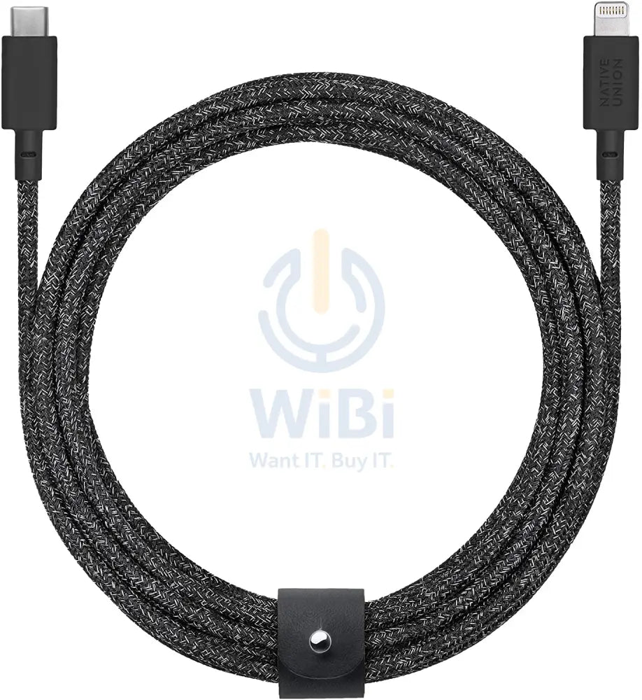 Native Union Belt Cable XL USB-C to Lightning 3M - Cosmos Accessories > Cables & Converters > Cables