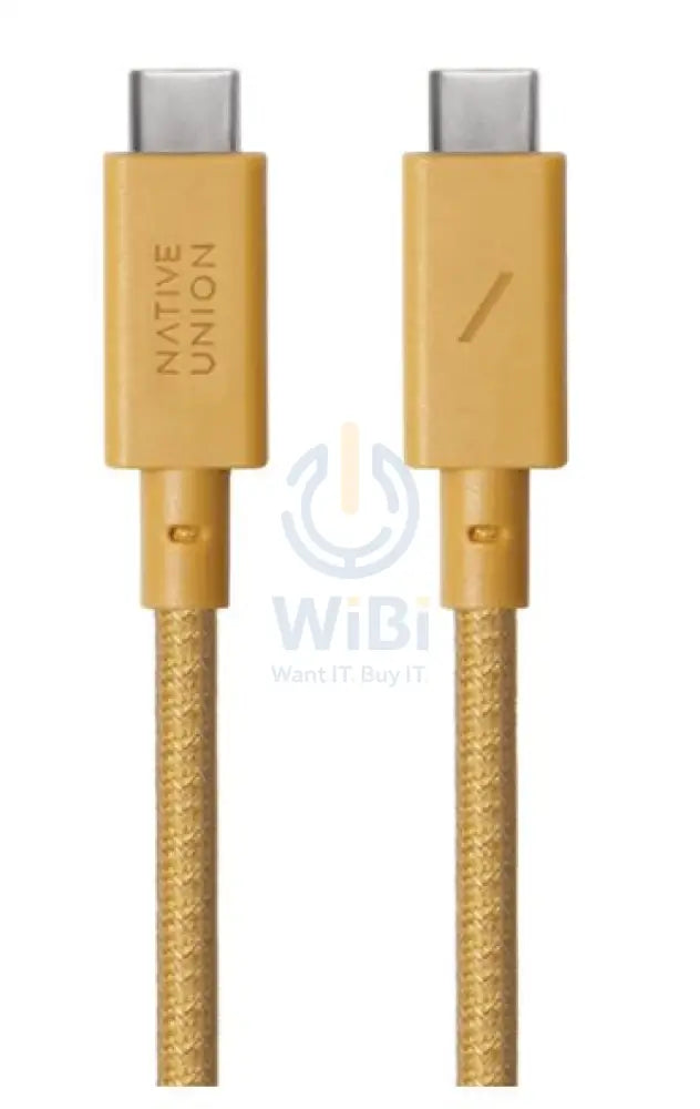 Native Union Cable-C To C 3M Anchor - Kraft Accessories > Cables & Converters > Cables