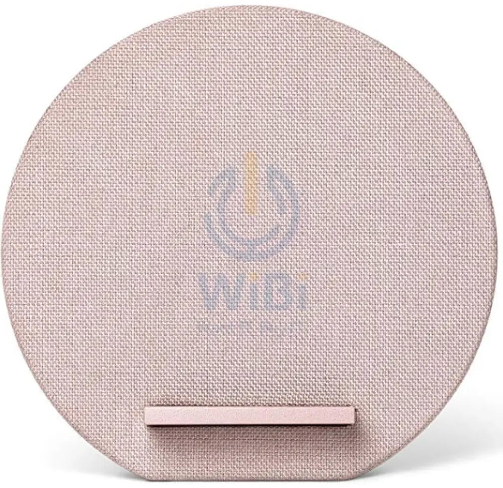 Native Union Dock Wireless Charger Fabric - Rose Accessories > Mobiles & Tablets > Mobiles > Mobile Holder / Stands