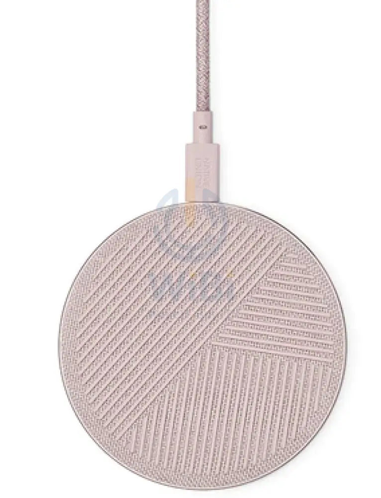 Native Union Drop Wireless Charger Fabric - Rose Accessories > Power Adapters