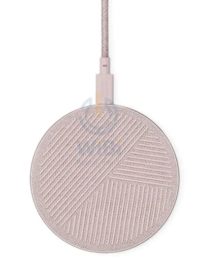 Native Union Drop Wireless Charger Fabric - Rose Accessories > Power Adapters