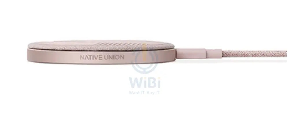 Native Union Drop Wireless Charger Fabric - Rose Accessories > Power Adapters