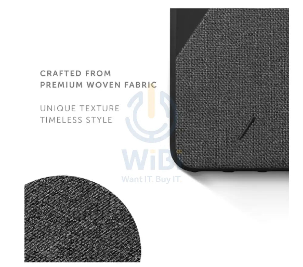 Native Union iPhone 11 Pro - Clic Canvas Case - Black Accessories > Mobiles & Tablets > Mobiles > Screen Protectors &