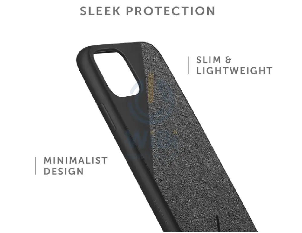 Native Union iPhone 11 Pro - Clic Canvas Case - Black Accessories > Mobiles & Tablets > Mobiles > Screen Protectors &