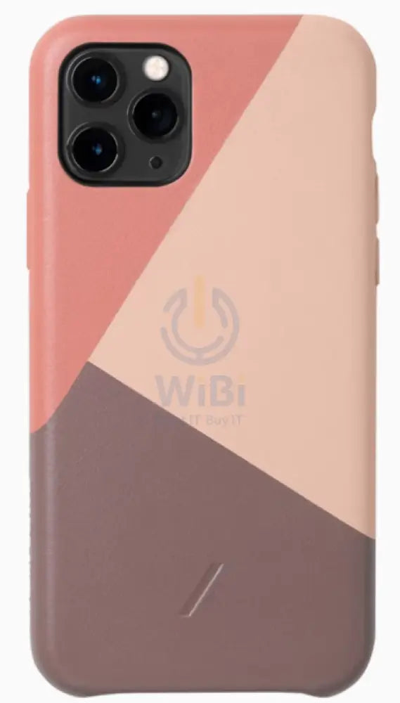 Native Union iPhone 11 Pro - Clic Marquetry Case - rose Accessories > Mobiles & Tablets > Mobiles > Screen Protectors &