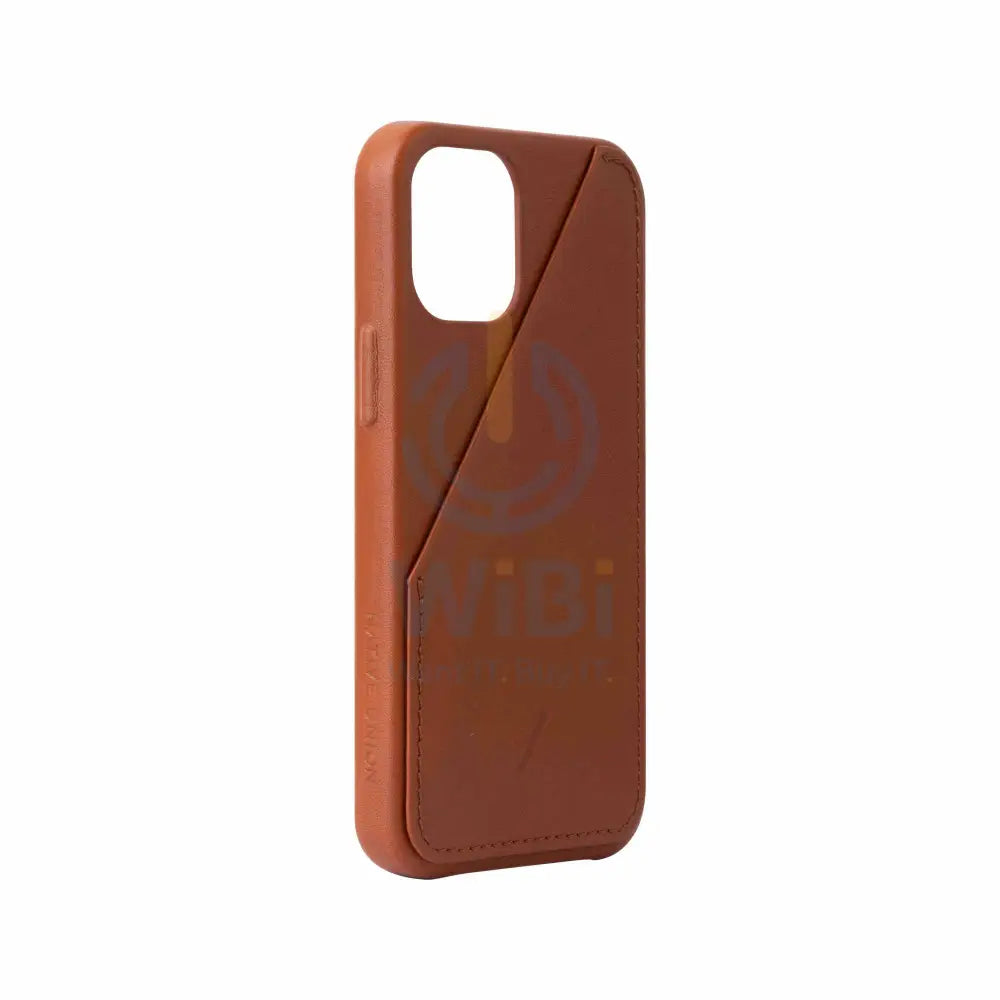 Native Union iPhone 12 mini Clic Card Case - Tan Accessories > Mobiles & Tablets