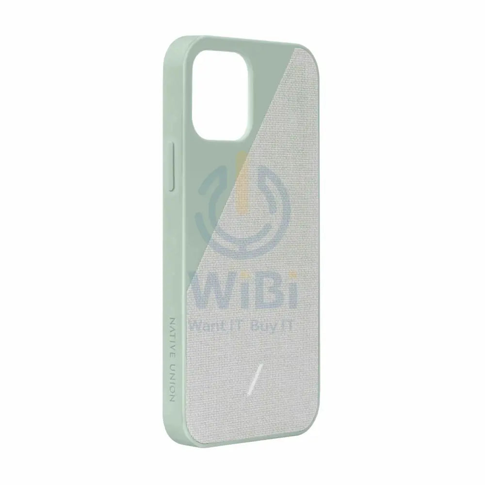 Native Union iPhone 12 Pro Max Clic Canvas Case - Sage Accessories > Mobiles & Tablets > Mobiles > Screen Protectors &