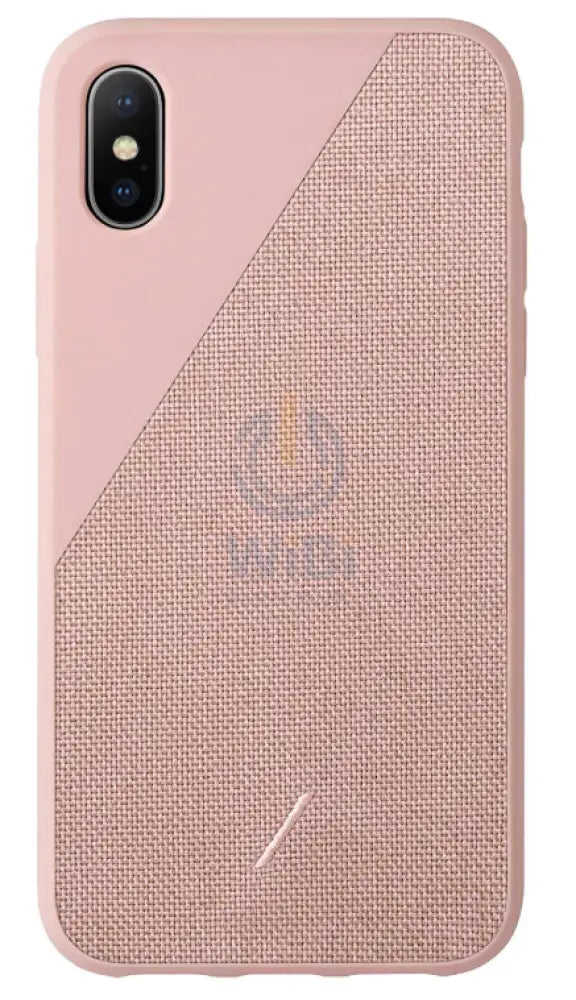 Native Union iPhone XS Max Clic Canvas Case - Rose Accessories > Mobiles & Tablets > Mobiles