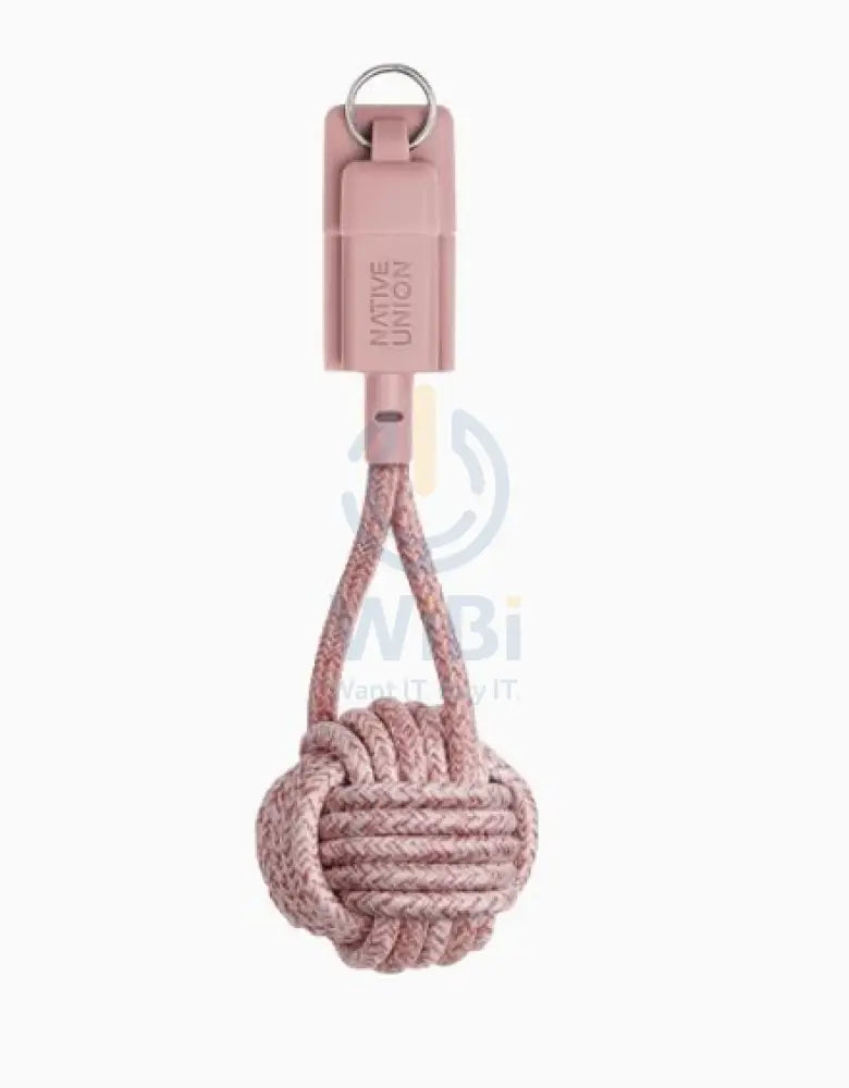 Native Union Key Cable - USB A to Lightning - Rose Accessories > Cables & Converters > Cables