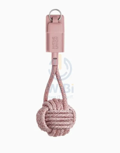 Native Union Key Cable - USB A to Lightning - Rose Accessories > Cables & Converters > Cables