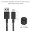 Native Union Night Cable - USB A to Lightning - 3M - Cosmos Black Accessories > Cables & Converters > Cables