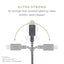 Native Union Night Cable USB-C to Lightning - 3 Meter / Zebra Accessories > Cables & Converters > Cables