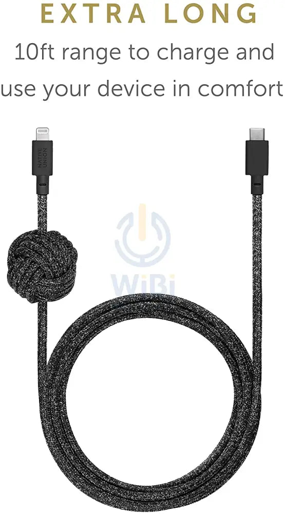 Native Union Night Cable USB-C to Lightning - Cosmos Accessories > Cables & Converters > Cables