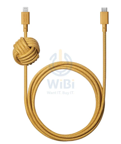 Native Union Night Cable USB-C to Lightning - Kraft Accessories > Cables & Converters > Cables > Offer Zone