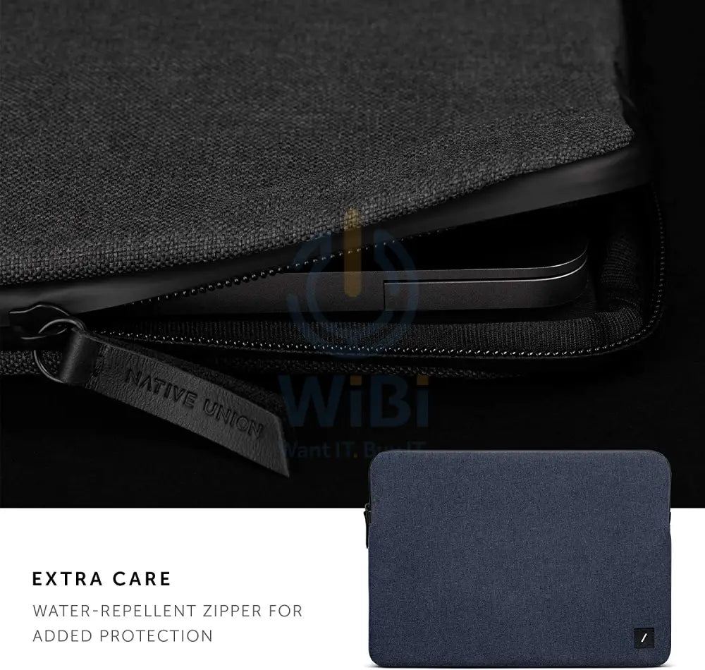 Native Union Stow Lite Sleeve For MacBook Pro 15’’/16’’/16’’ m1 - Indigo Accessories > Bag