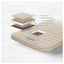 Naturehike (Cheese) C10 Self-Inflating Sponge Air Cushion Double - Almond Yellow Outdoor & Travel