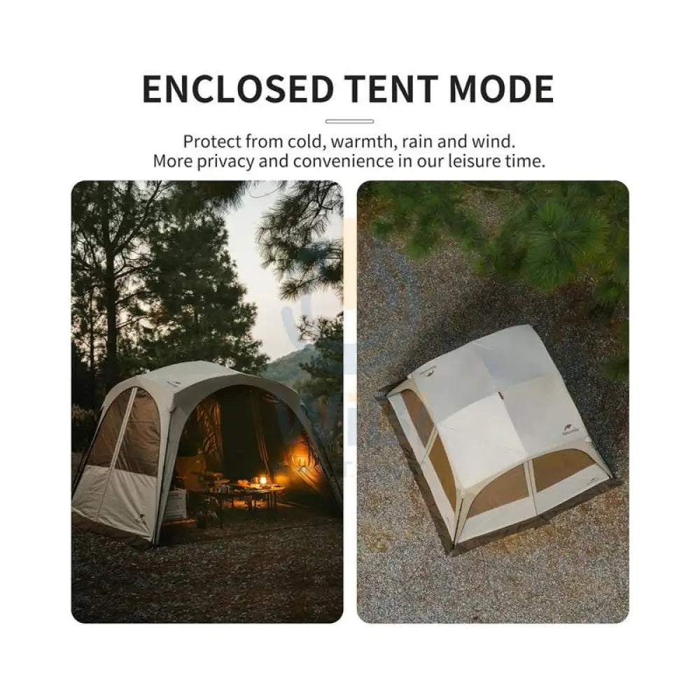 Naturehike Door Curtain For (Cloud Boundar Quick Opening Canopy) - Quicksand Gold Outdoor & Travel > Canopy