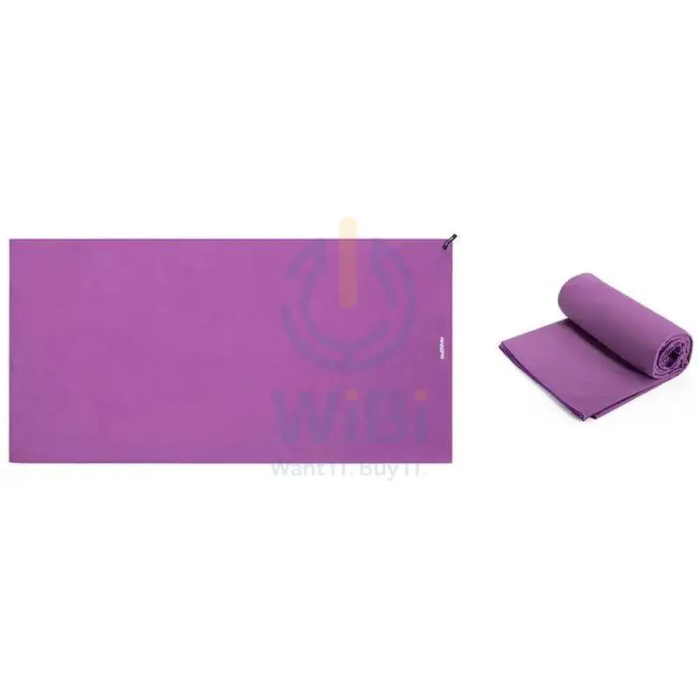 Naturehike Fitness Antibacterial quick-drying beach towel/bath - Purple Outdoor & Travel > Towels