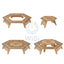 Naturehike multi-layer board hexagon Table - Medium / Inner Table Outdoor & Travel > Tables