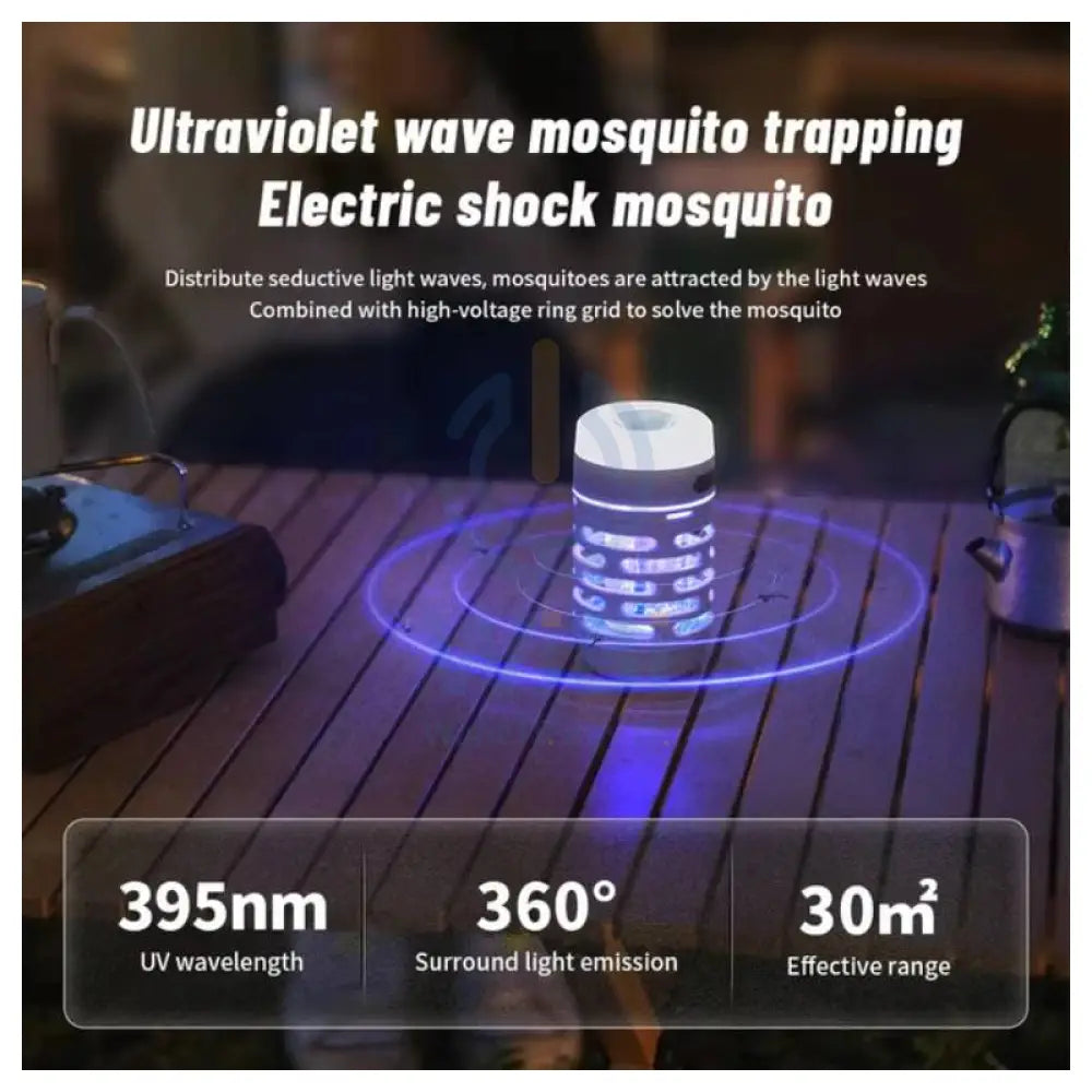 Naturehike Outdoor Mosquito Killer Lamp - Khaki Outdoor & Travel > Lamps