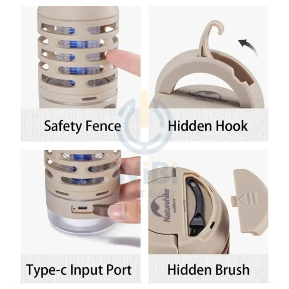 Naturehike Outdoor Mosquito Killer Lamp - Khaki Outdoor & Travel > Lamps