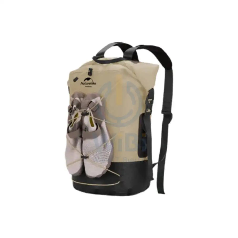 Naturehike TB03-shimmer-TPU Wet And Dry Separation Waterproof Bag - 30L / Khaki Outdoor & Travel > Bags