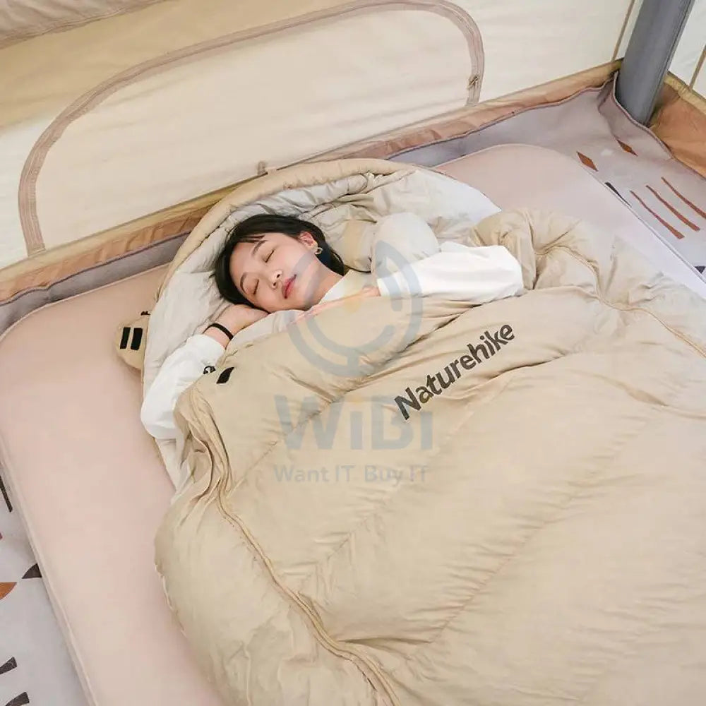 Naturehike XS600 Duck Down & Cotton Sleeping Bag - Khaki Outdoor & Travel > Bags