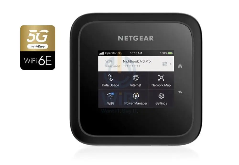 Netgear Nighthawk M6 Pro 5G mmWave WiFi 6E Mobile Hotspot Router Up to 8Gbps Unlocked Networking Products > Mobile